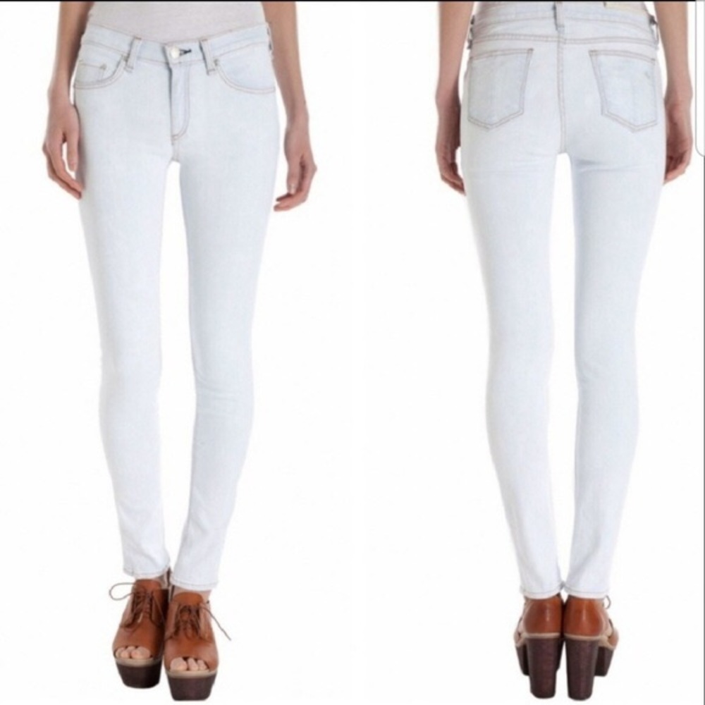 Rag and Bone skinny jean “Bleach Out”